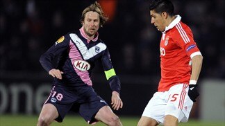 Jaroslav Plašil (FC Girondins de Bordeaux) & Enzo Peréz (SL Benfica)