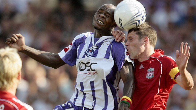 Liverpool spoil Toulouse's big day
