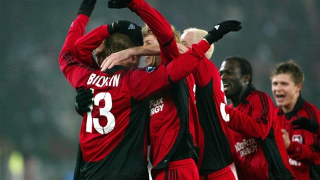 Leverkusen thrash Zürich to top group
