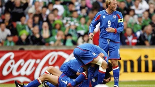 Gudjohnsen inspires Iceland victory