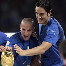Alessandro Del Piero and Luca Toni were World Cup winners