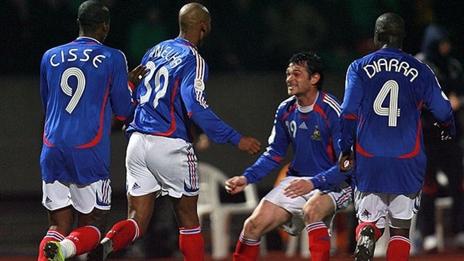 Anelka to the rescue for France