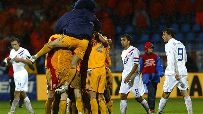Goian glee as Romania beat Dutch
