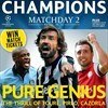 Pirlo leads Champions Matchday line