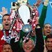 United lift trophy as Sir Alex ends Old Trafford era