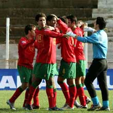 Portugal were celebrating again in Soke