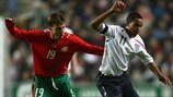 Theo Walcott (England) & Nickolay Dimitrov (Bulgaria)