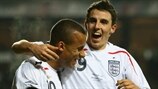 Matt Derbyshire & Gabriel Agbonlahor (England)