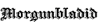 Morgunbladid