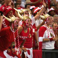 Denmark fans were celebrating in 1998